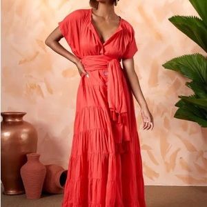 Erika Peña Adella Maxi Dress one size fits most